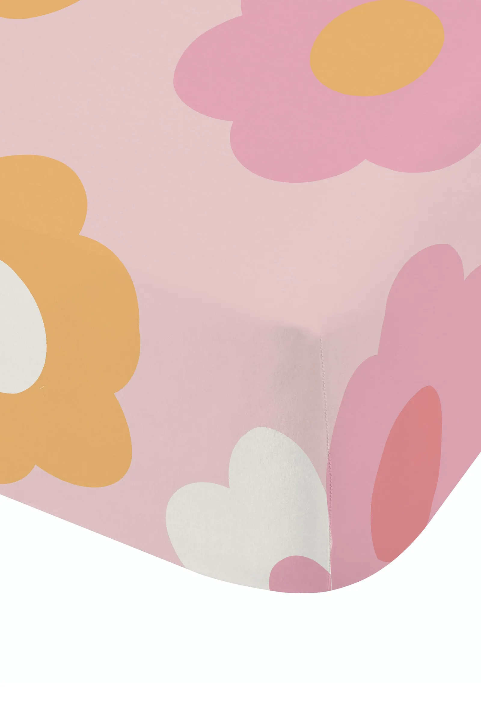 Catherine Lansfield 'Retro Daisy' Fitted Sheet in Pink 3