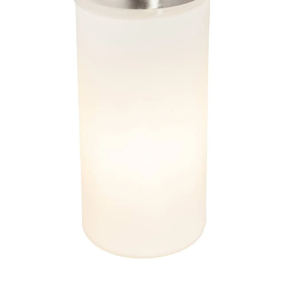 Netlighting Space Bathroom Wall Lamp Matt Nickel 2x E14 in Grey 3