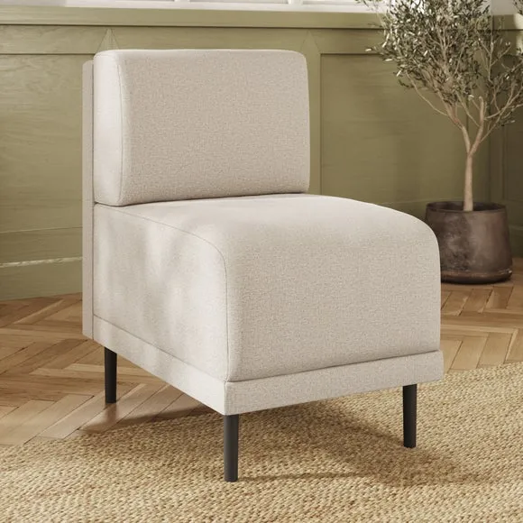 Mae Small Dining Bench, Textured Weave 3