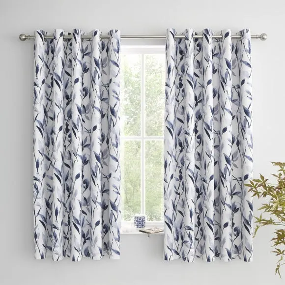 Zen Blackout Eyelet Curtains 4