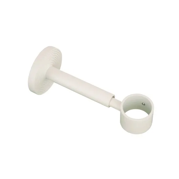 Trinity Ribbed Extendable Metal Eyelet Curtain Pole 4