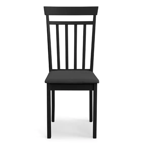 Coast Set of 2 Dining Chairs, Faux Linen 4