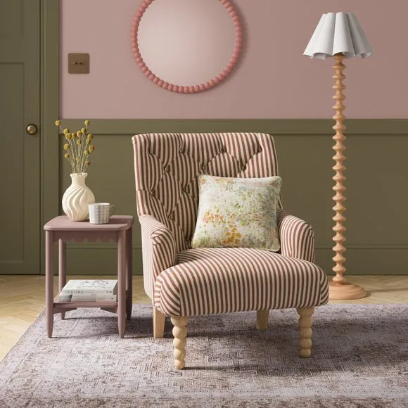Arianna Linford Stripe Armchair 1
