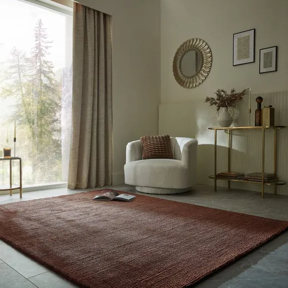 Novah Luxury Ribbed Texture Rug 1