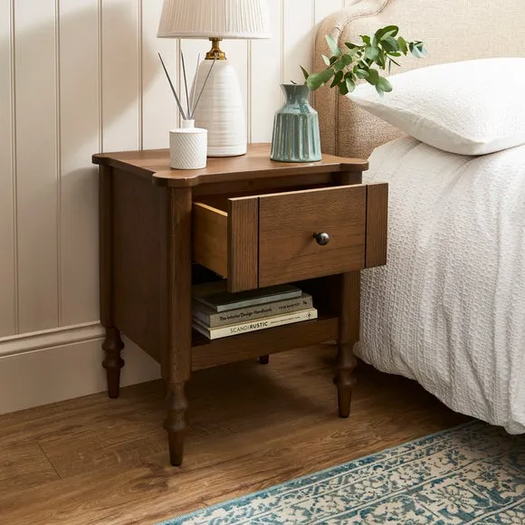 Ratcliffe 1 Drawer Bedside Table 3
