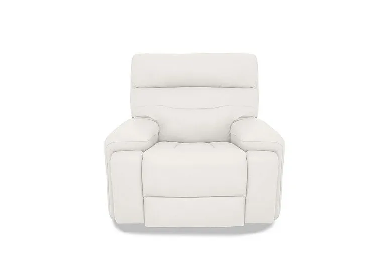 Cinemax Leather Chair - White