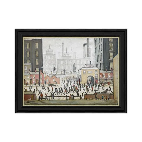 Artko Coming from the Mill by L.S Lowry Framed Print 3
