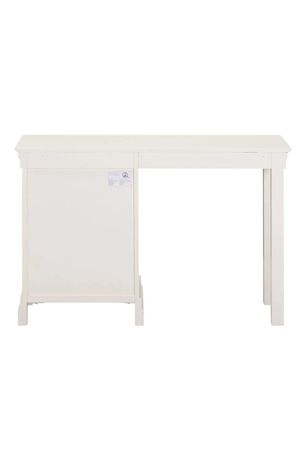 Seconique Bordeaux 3 Drawer Dressing Table in Ivory 5