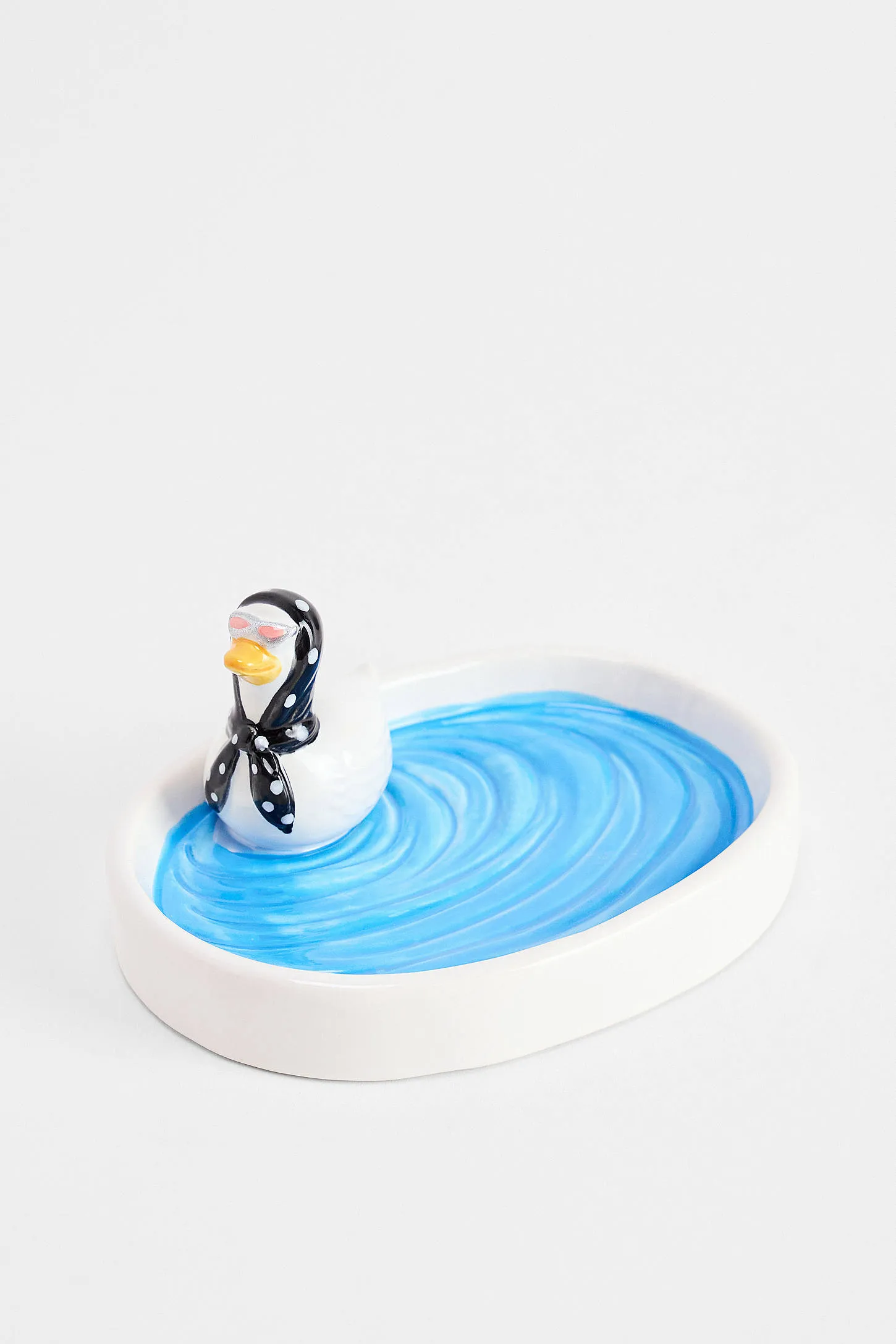 Silly Goose Soap Dish - White 5