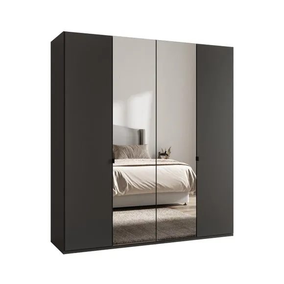 Wiemann Kahla 4 Door Mirrored Wardrobe 3