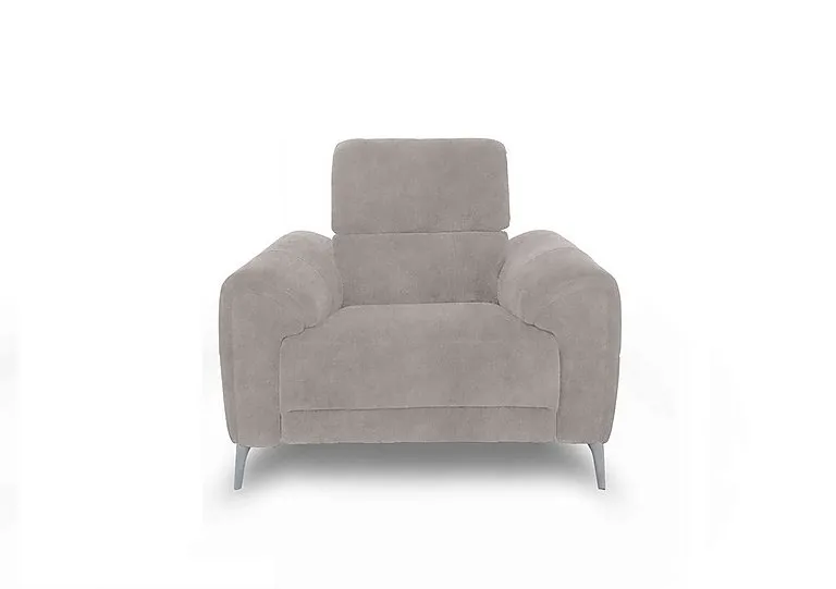Vino Fabric Power Recliner Chair with Power Headrest and Heated Seat