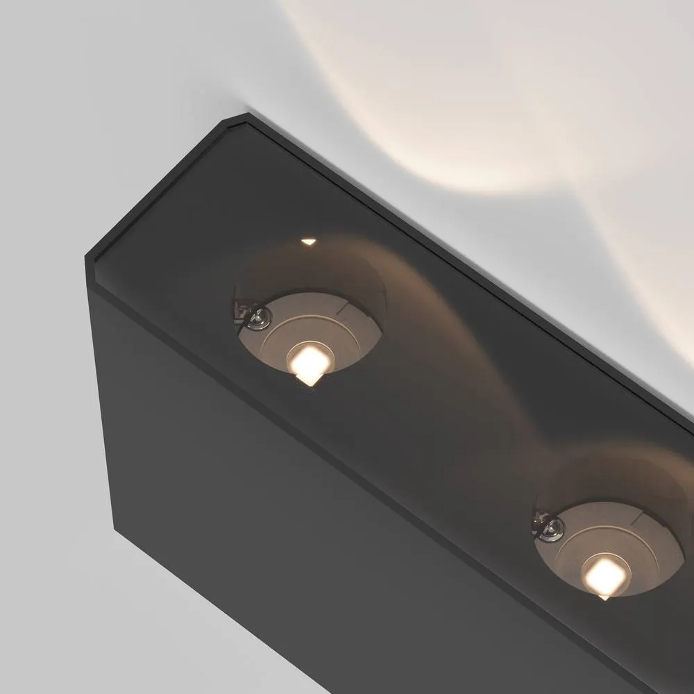 Netlighting Show Outdoor Up Down Wall Lamp Graphite 3000K 200lm IP54 in Grey 2