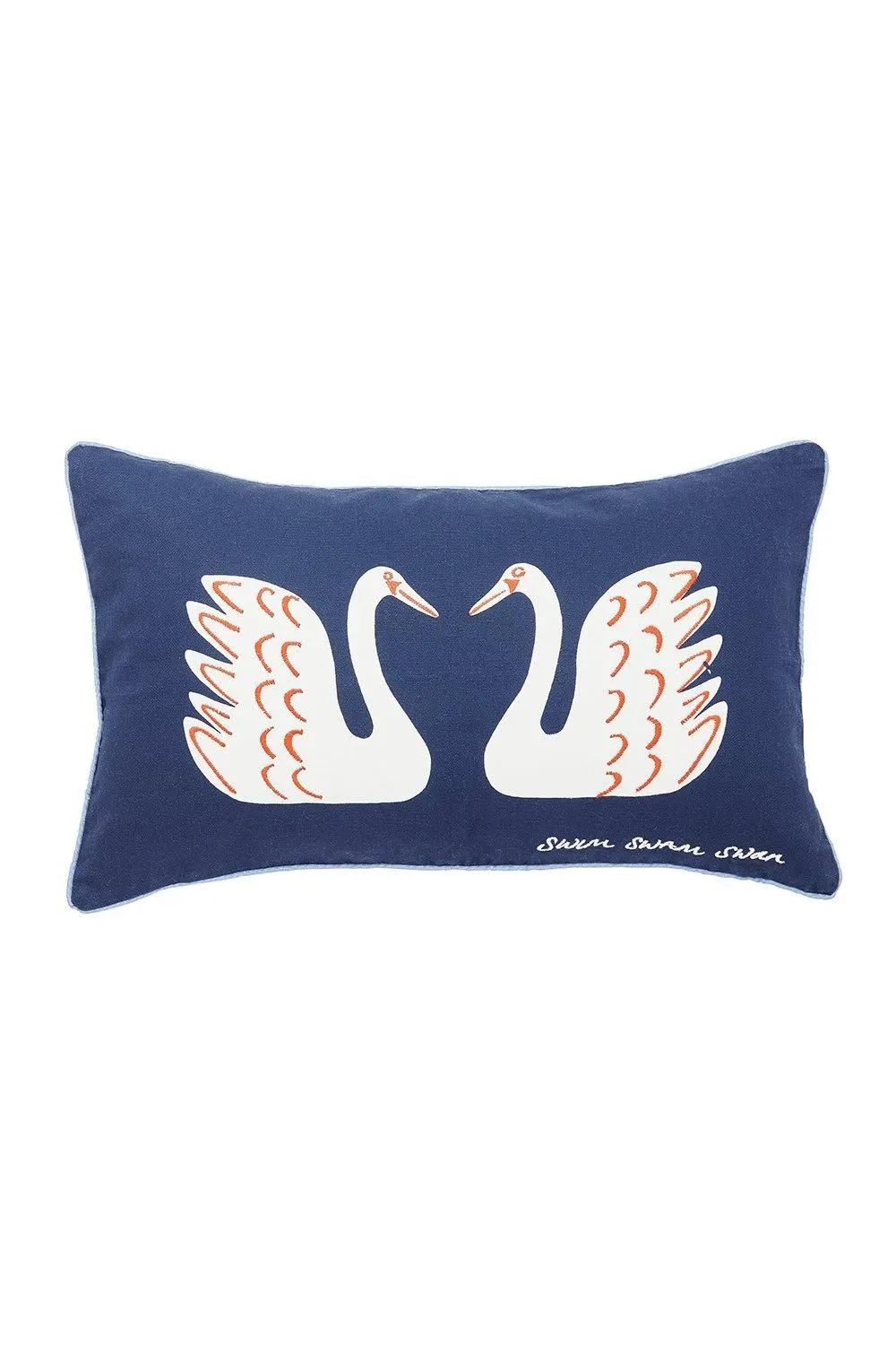 Scion 'Jackfruit & The Beanstalk Cotton' Cushion in Midnight