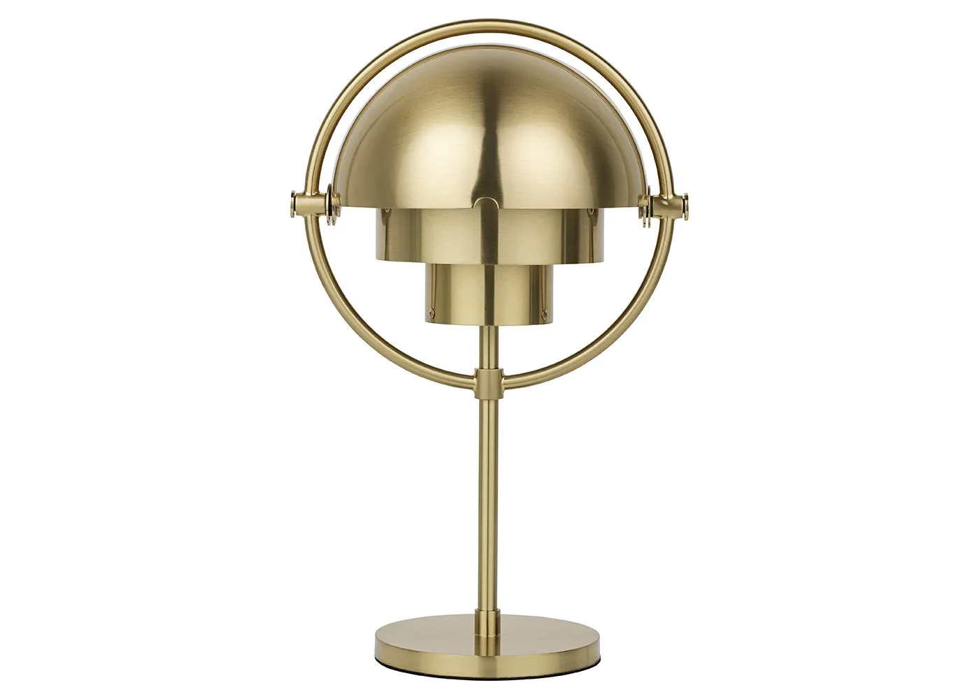 Gubi Multi-Lite Portable Table Lamp Brass 1