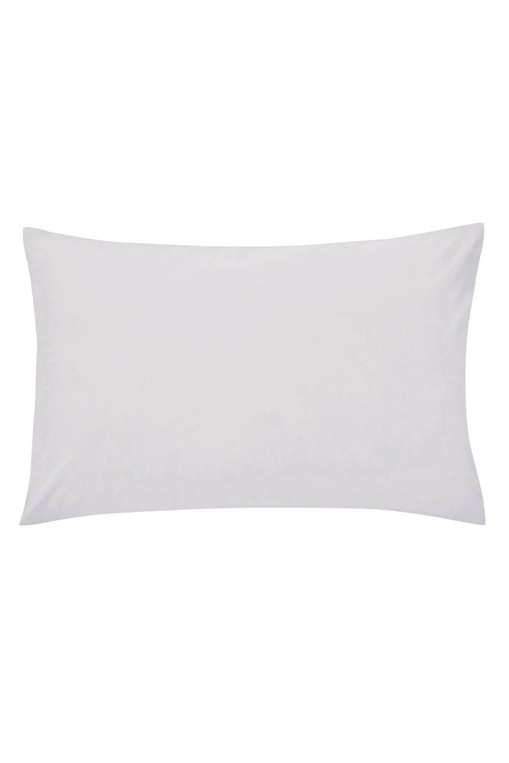 Helena Springfield 'Plain Dye' Polycotton Standard Pillowcase in Silver 1