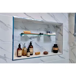 Concept Recessed Bathroom Storage Unit - 500 x 800 x 180mm