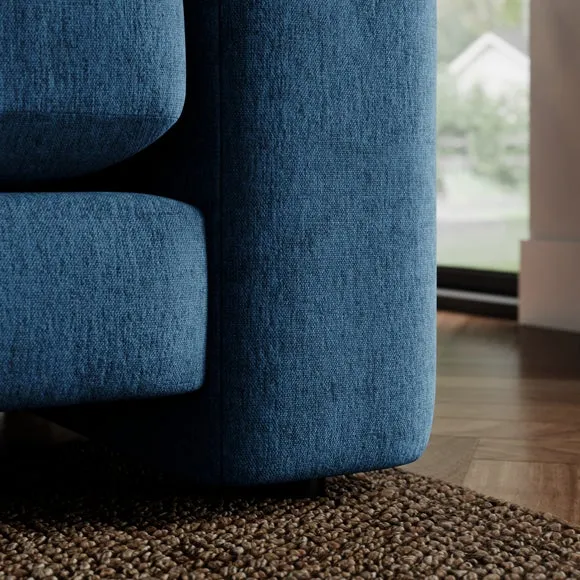 Magnus Vintage Soft Chenille 2 Seater Sofa 4