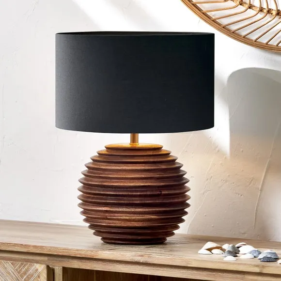 Pembury Turned Wood Table Lamp