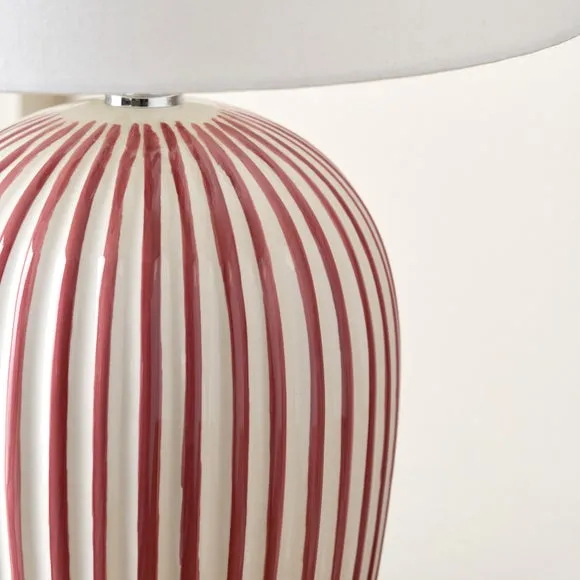 Pacific Lifestyle Cannes Striped Table Lamp 2