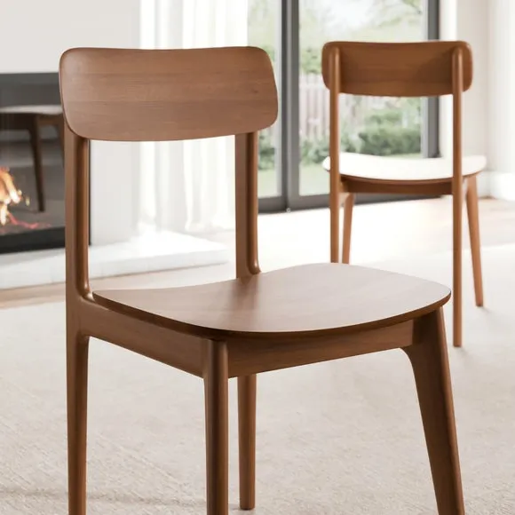 Malin Dining Chair, Oak 2