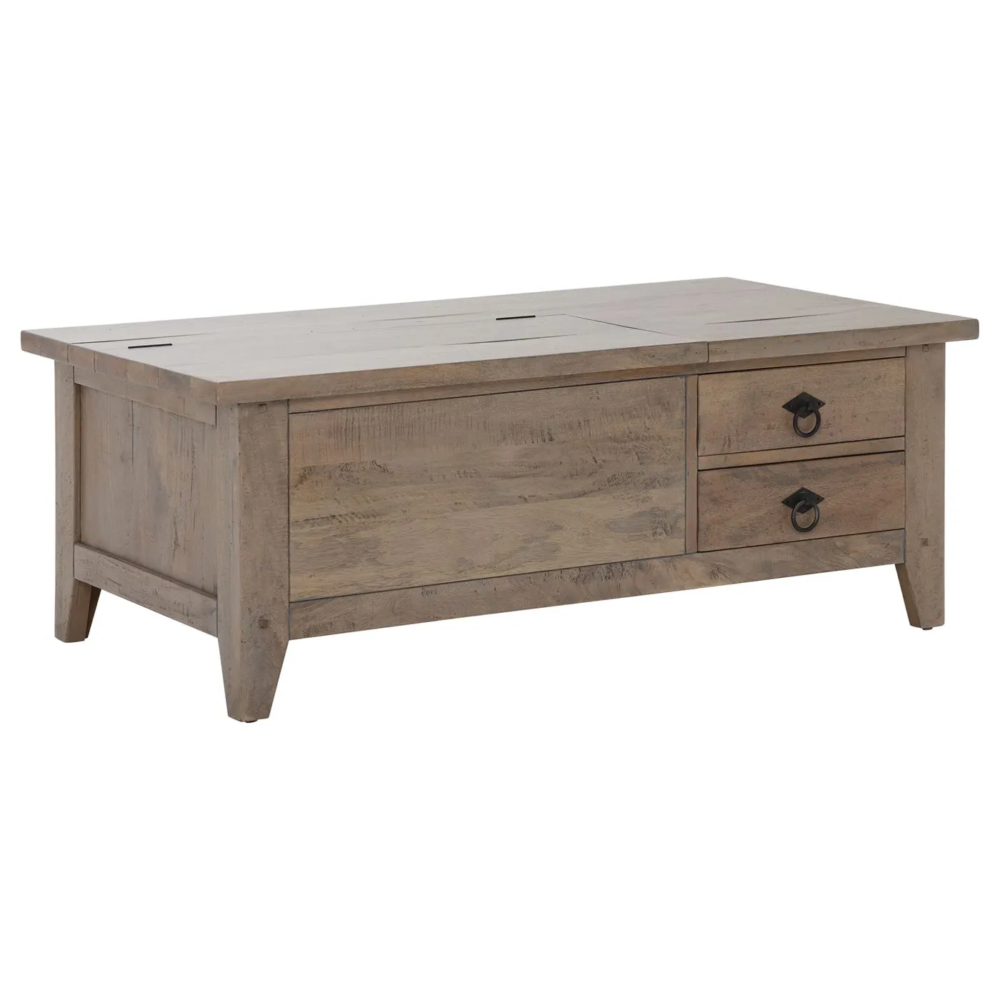 Hancock Storage Coffee Table, Salvage Deep Grey