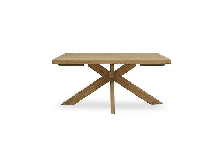 Riga Dining Table with Wooden Star Base - 140-cm
