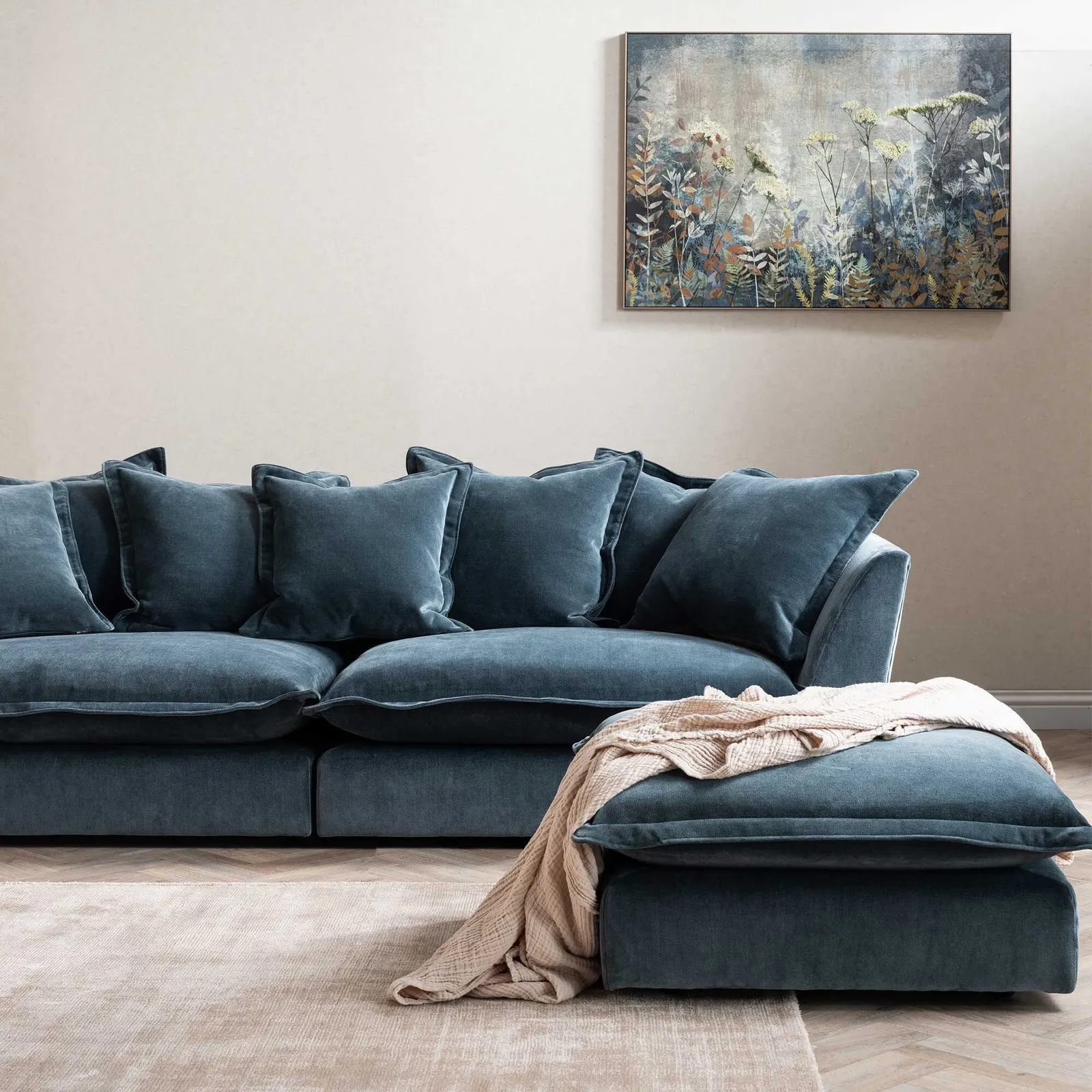 Odyssey Combi Stool, Teal Fabric | Barker & Stonehouse 2
