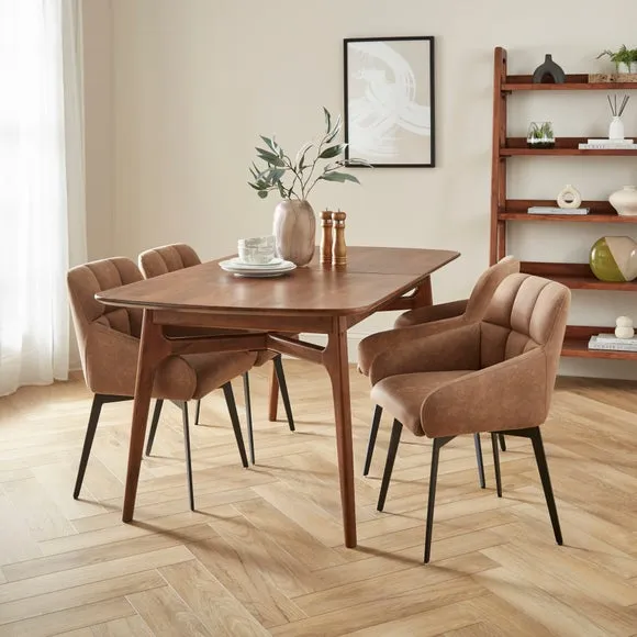 Jase Swivel Dining Chair, Faux Leather 2
