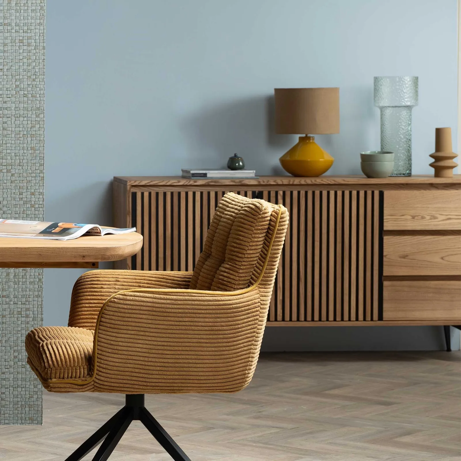 Bergen Sideboard 160X44X81.1Cm, Neutral Oak | Barker & Stonehouse 2