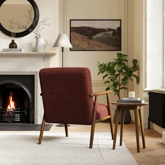 Alpine Spindle Multi Tone Weave Occasional Chair 2