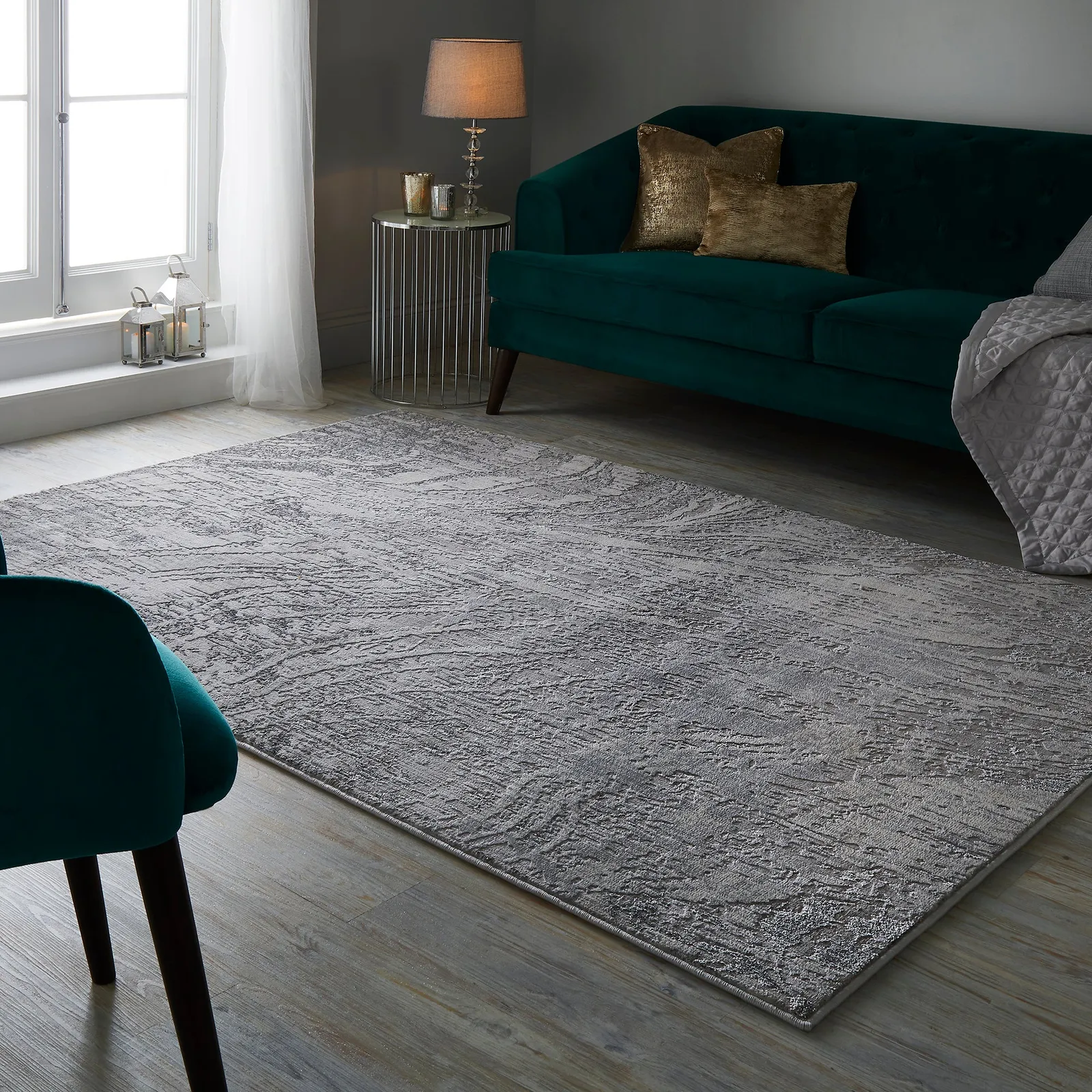 Arissa Rug Silver