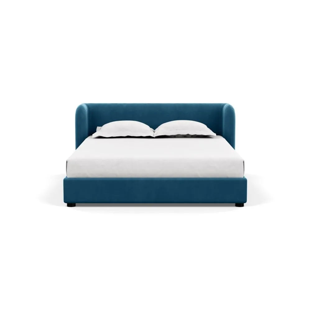 Heal's Group Bed King Varese Velvet Delft