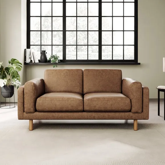 Newton Arizona Faux Leather 2 Seater