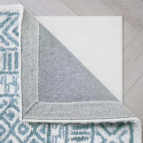 Delphi Border Geometric Wool Rug 3