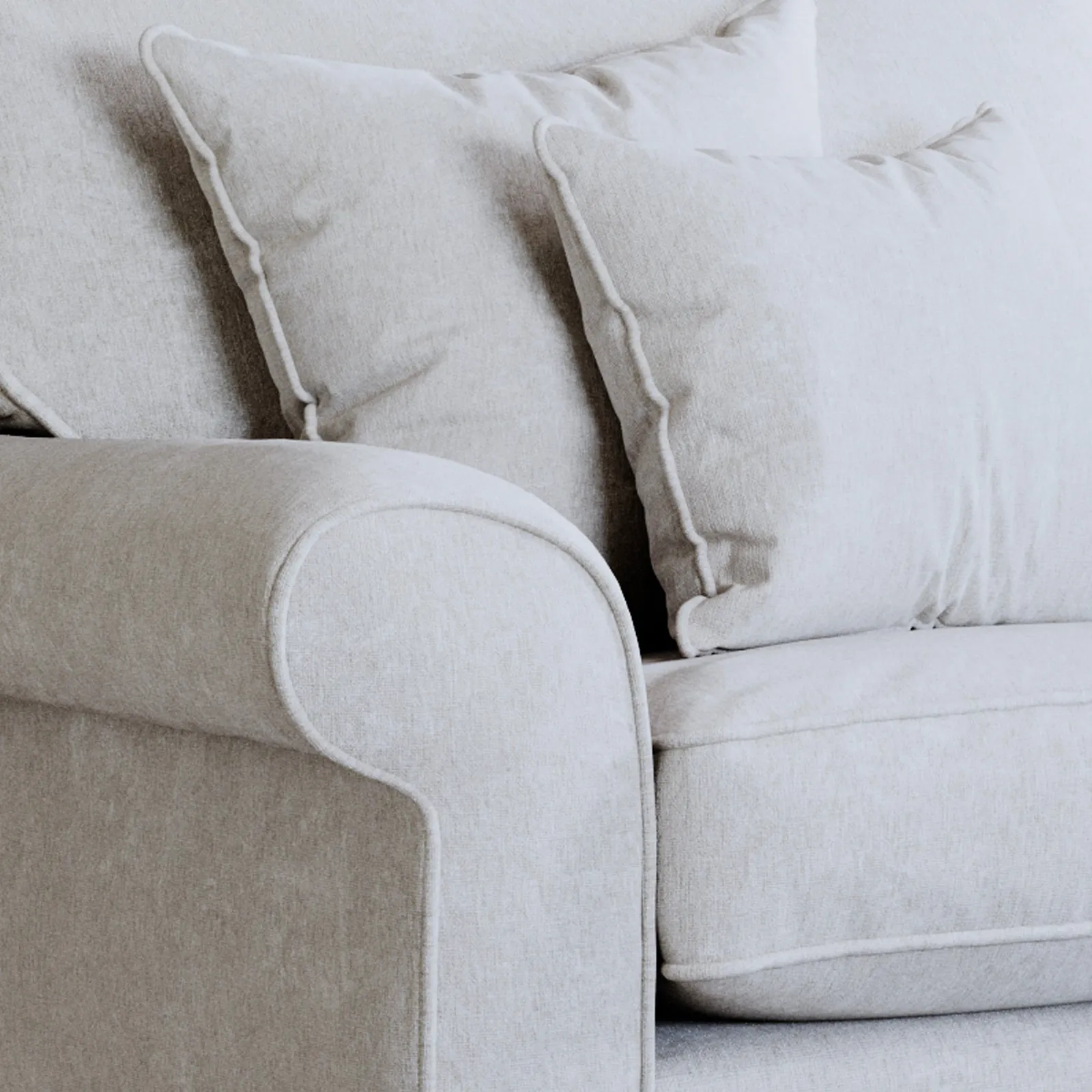The Great Sofa Company Flora Sofa Bed Glory Pearl in Light Beige 4