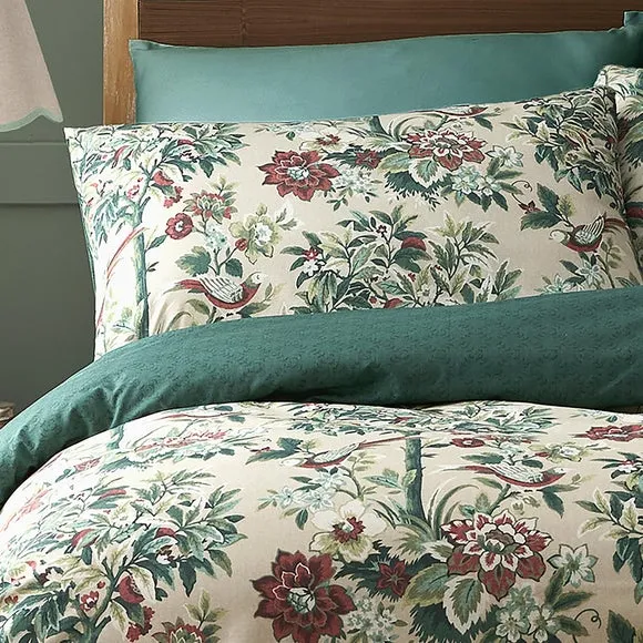 Dreams n Drapes Otillie Tapestry Polycotton Duvet Cover & Pillowcase Set 4