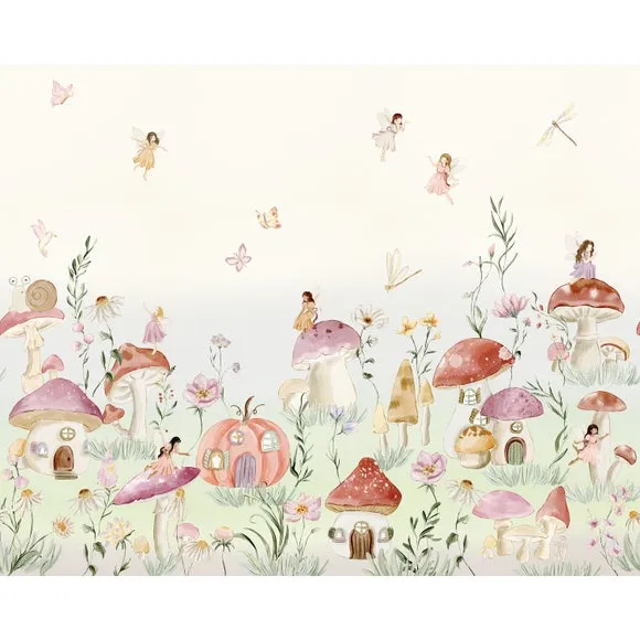 Fairy Garden Wall Mural 4
