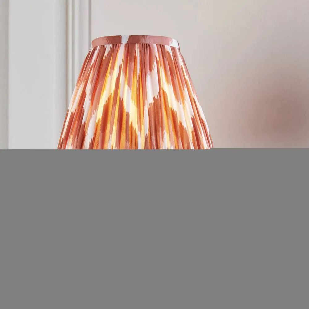 Netlighting Dahlia Curve & Zigzag 16cm Wall Lamp Antique Brass Apricot Orange in Gold 2