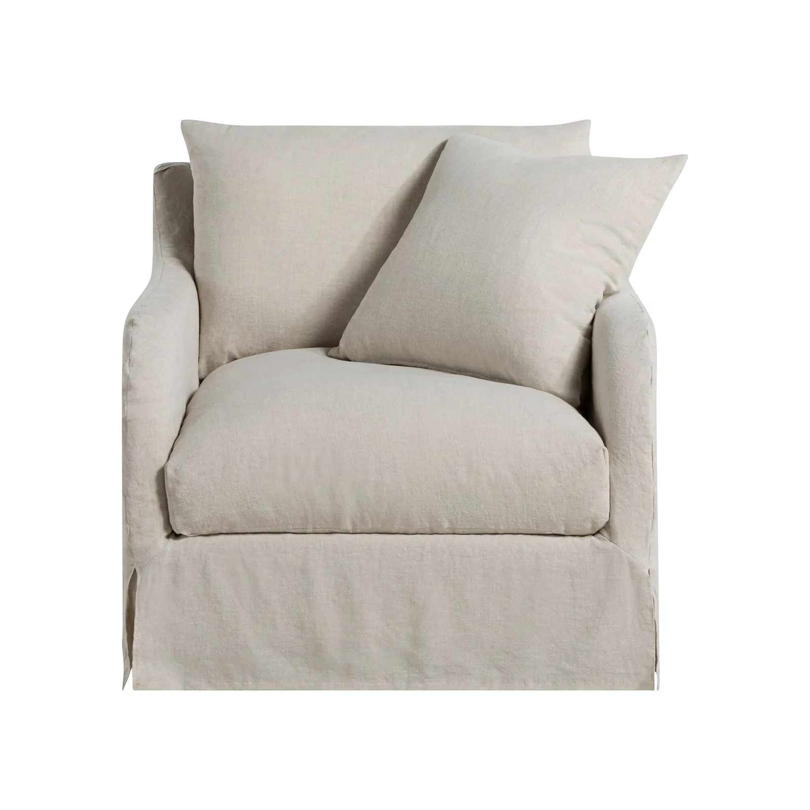 Charlbury 1 Seater Armchair, Neutral Fabric | Barker & Stonehouse 2