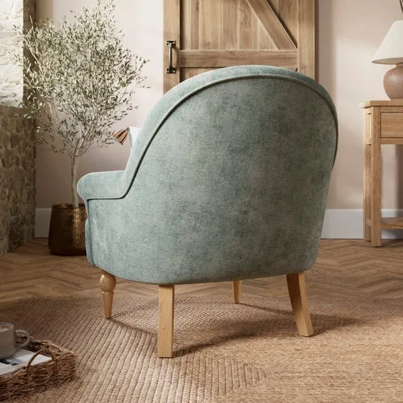 Petit Chenille Occasional Armchair 2