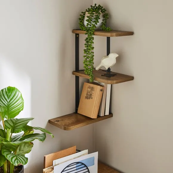 Fulton 3 Tier Corner Shelf