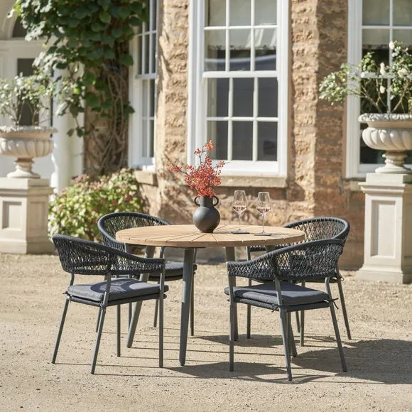 Pacific Lifestyle Bazel Outdoor 4 Seater Dining Set