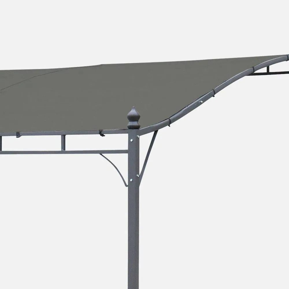 sweeek Roof Cover For Pergola Brestum in Grey 2