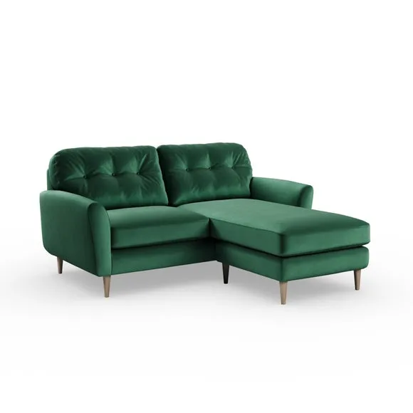 Sven Opulent Velvet Reversible Corner Chaise Sofa 6