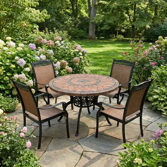 Larkson Dining Table with 4 Montrose Chairs