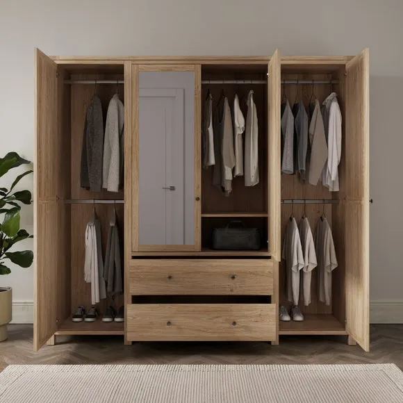 Olney 4 Door Wardrobe 2