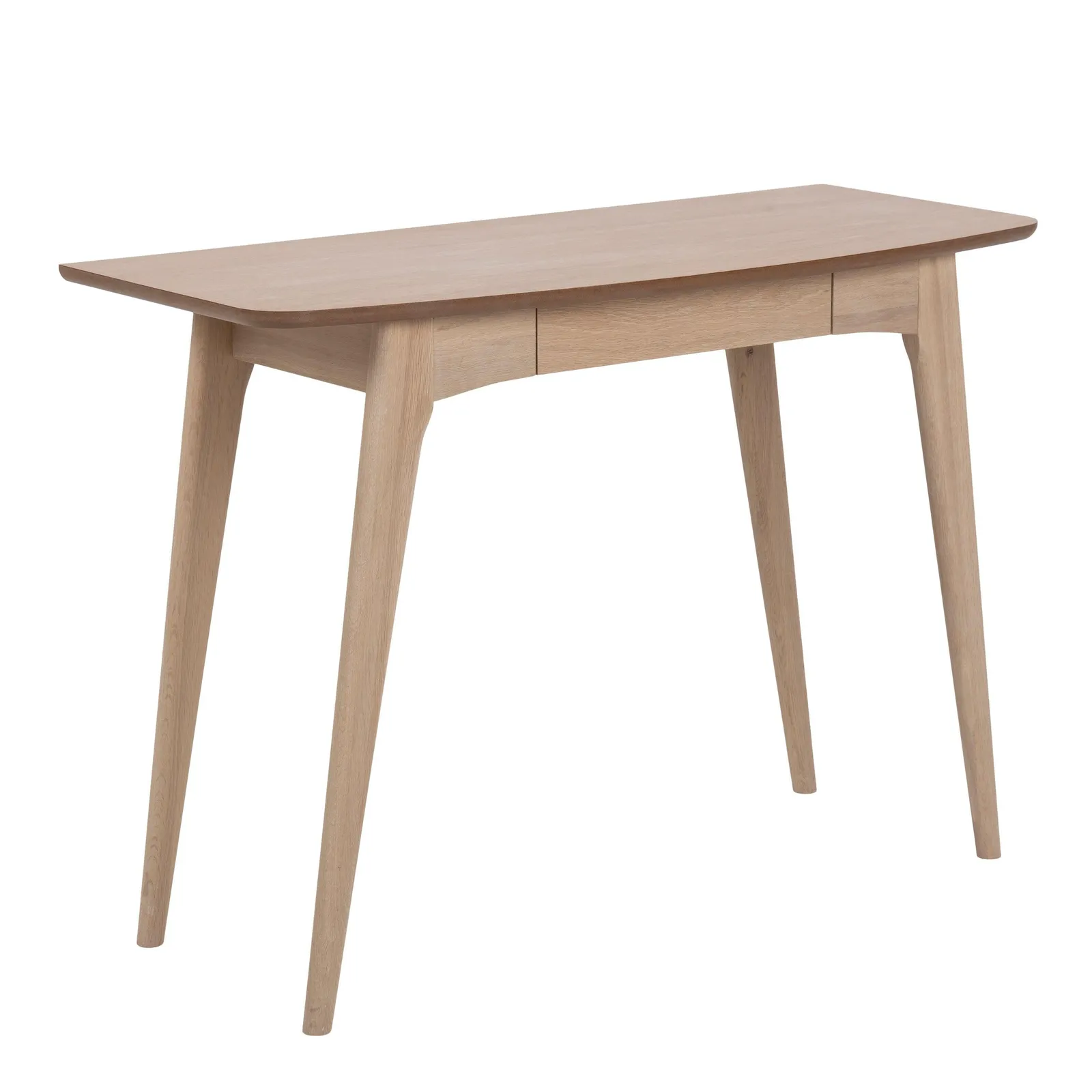 Furniture To Go Woodstock 1 Drawer Desk in Oak in Light Oak