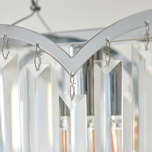Avila 4 Light Adjustable Diner Ceiling Light 3