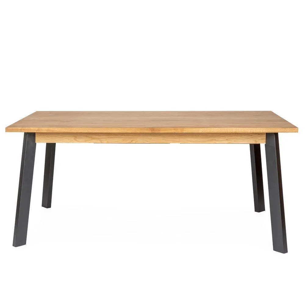 Heal's Nova Extending Dining Table Walnut L160 + 50cm x2 2