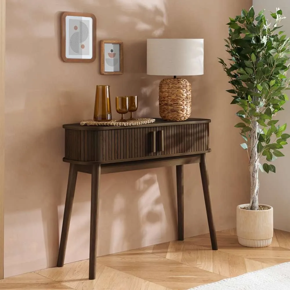 Birlea Axel Console Table in Brown